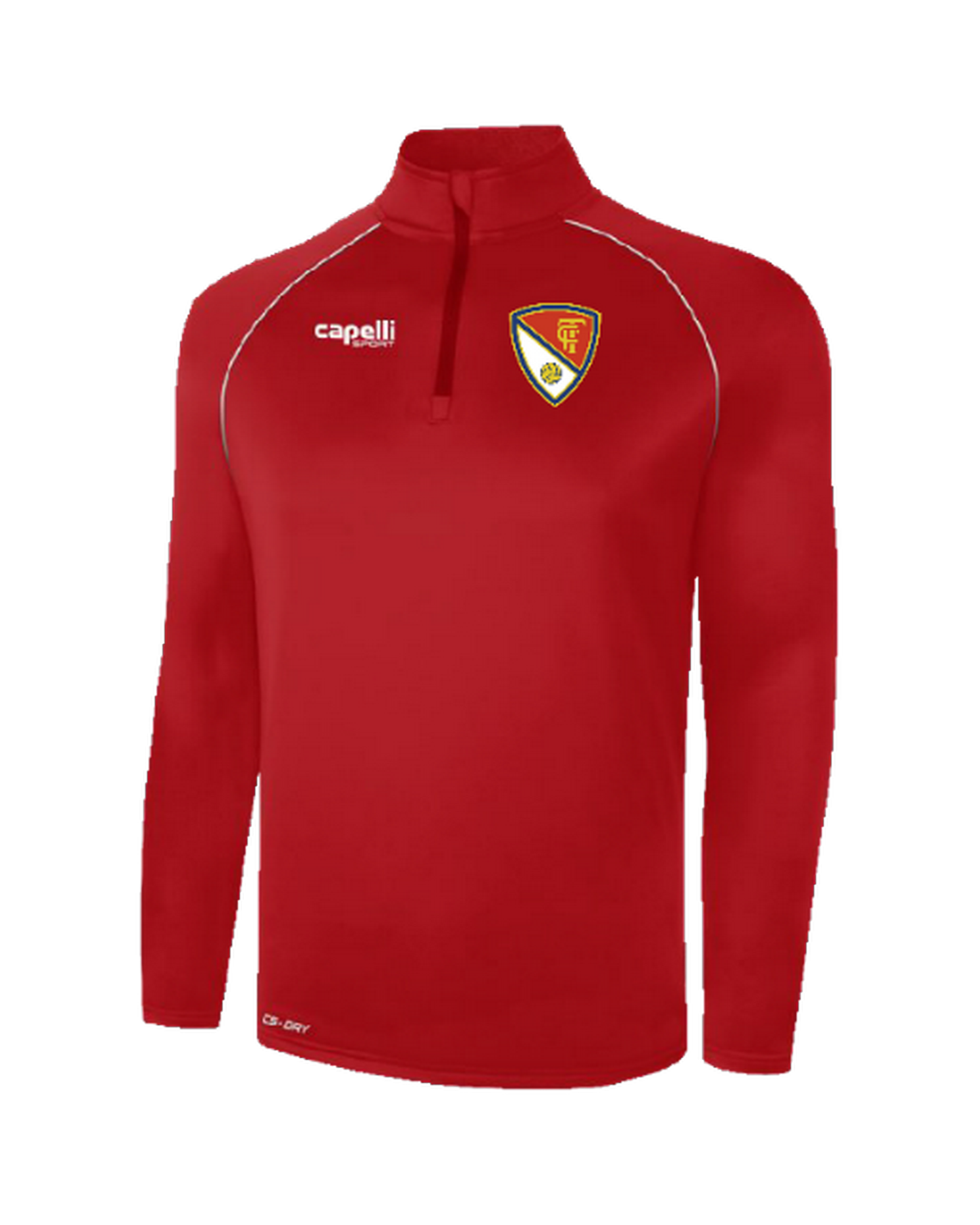 Sudadera con cremallera 1/4