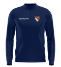 Sudadera con cremallera 1/4