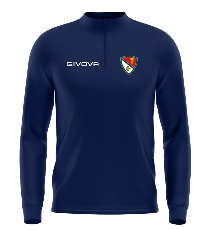 Sudadera con cremallera 1/4