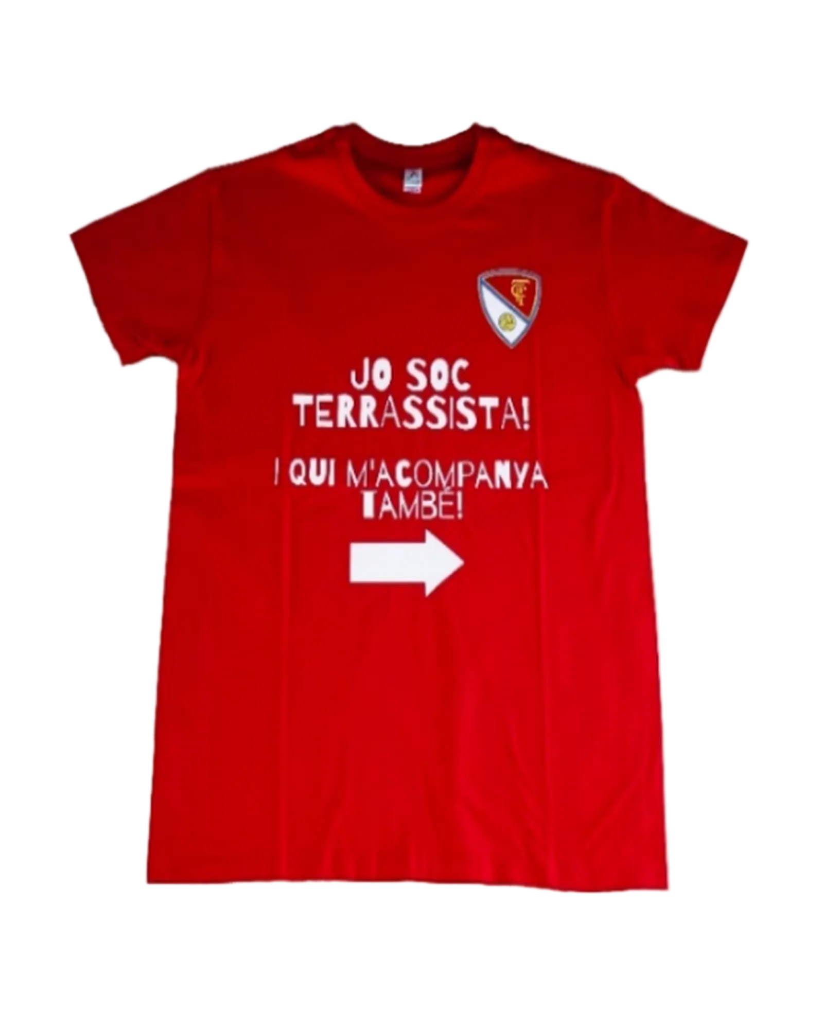 Camiseta algodón "Jo Soc Terrassista!"