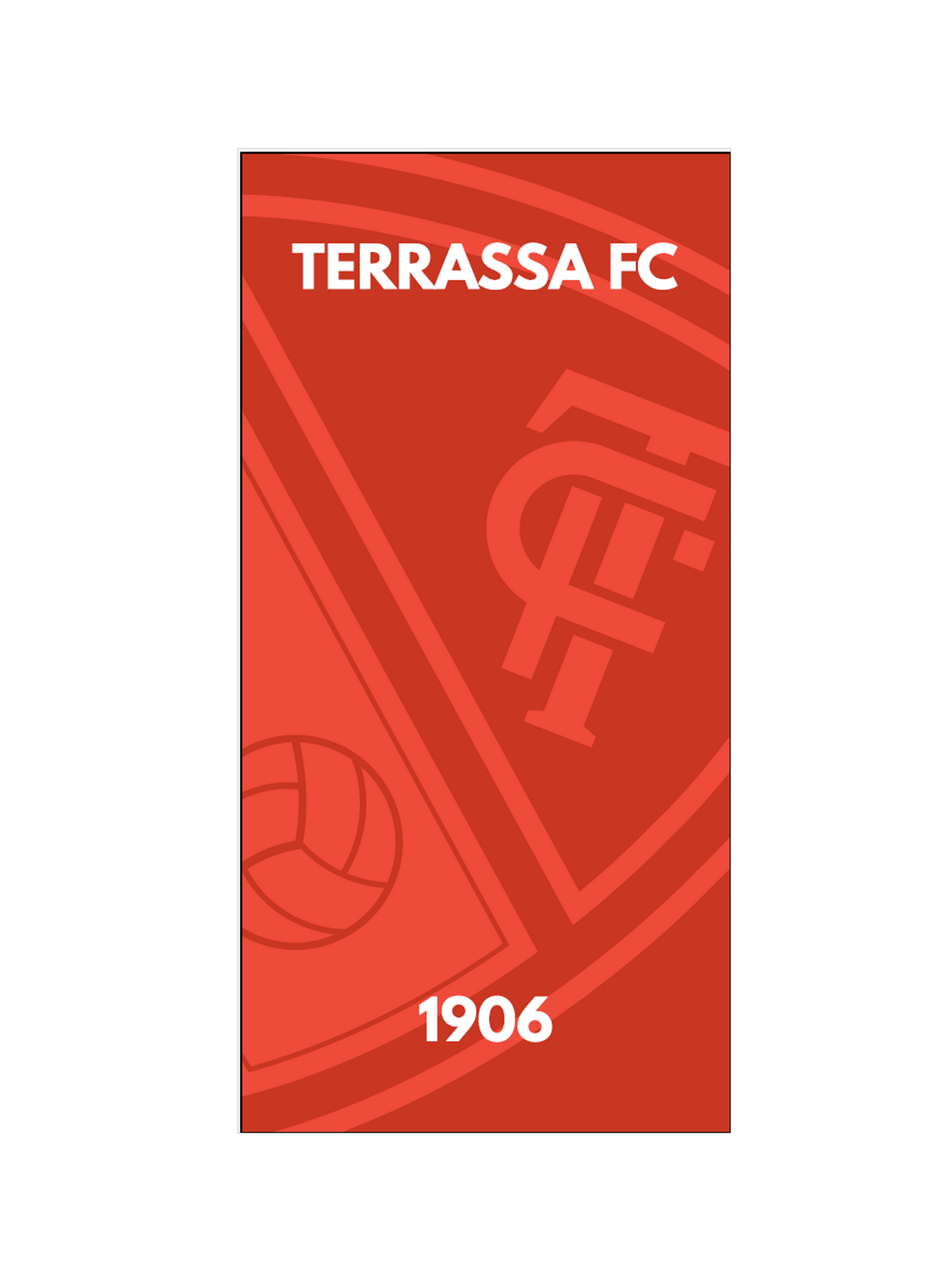 Toalla oficial Terrassa FC
