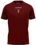 Camiseta Técnica Staff Granate