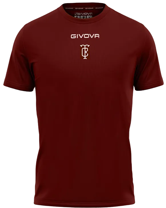 Camiseta Técnica Staff Granate